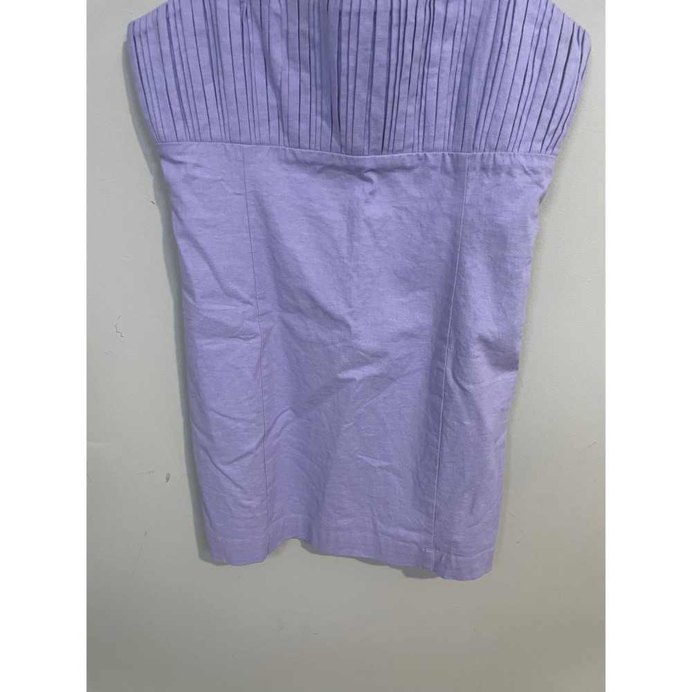 NWT Maeve By Anthropologie Ophelia Dress in Lilac Size 8 Mini Feminine Dainty - Picture 4 of 12